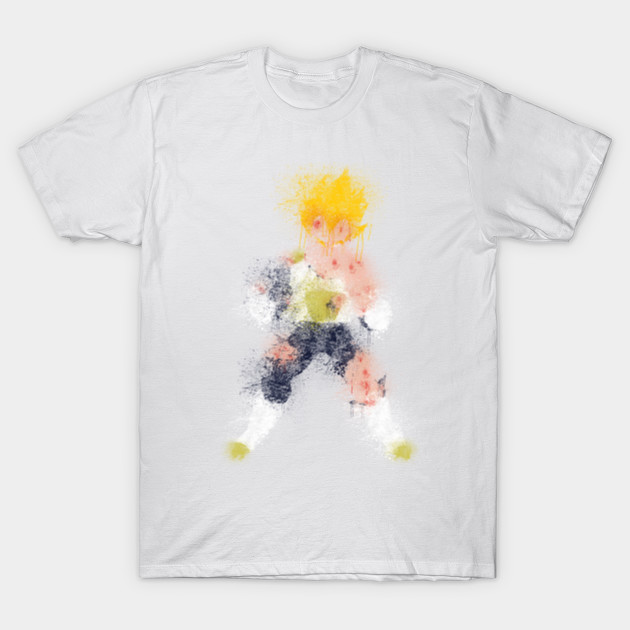 Vegeta Splatter T-Shirt-TOZ